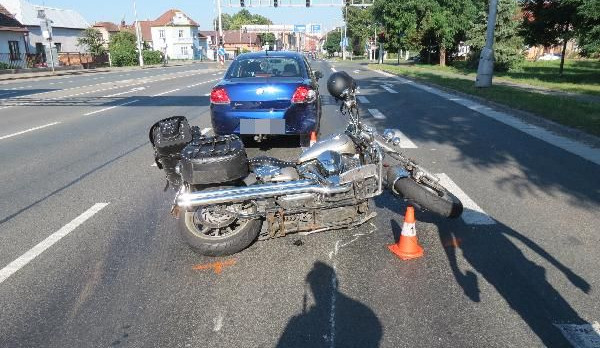 Nehoda na Vančurově náměstí