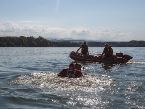 Cvičná akce na Rozkoši