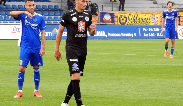 Fotbalové utkání FC Vysočina Jihlava - FC Hradec Králové