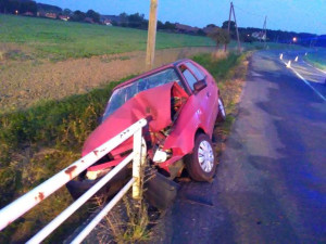 Dopravní nehoda u obce Suchá