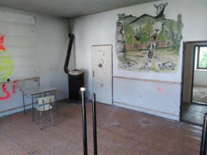 Klubovna před rekonstrukcí