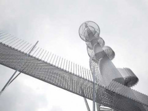 vizualizace rozhledny na vrchu Šibeník