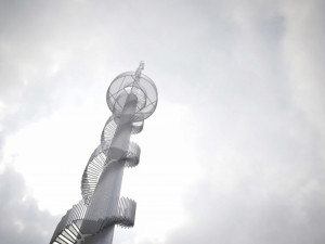 vizualizace rozhledny na vrchu Šibeník