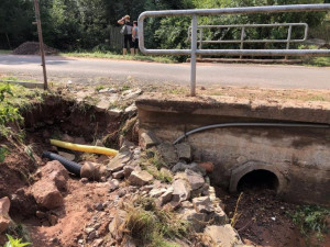 Následky po srpnové povodni na Trutnovsku