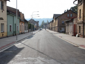 Heydukova ulice po rekonstrukci