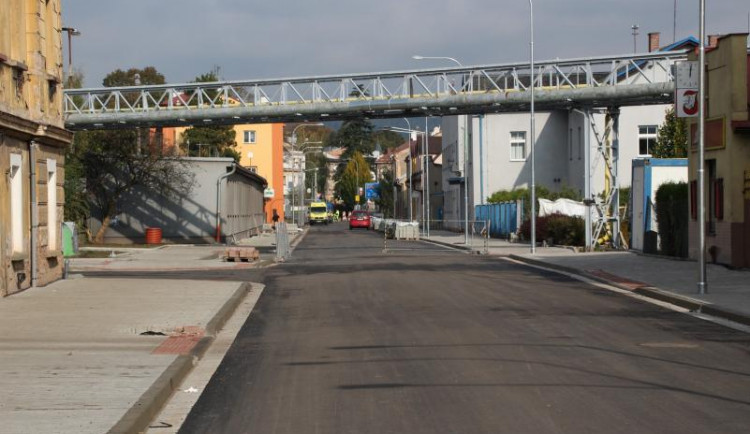 Heydukova ulice po rekonstrukci