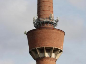 Tovární komín, který se stal kulturní památkou