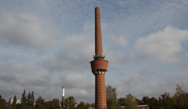 Tovární komín, který se stal kulturní památkou