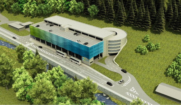 Nový terminál v Peci pod Sněžkou začne fungovat v polovině prosince. Radnice hledá jeho provozovatele