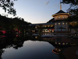 Dvoupatrové multikulturní středisko Matsushima Rikyu