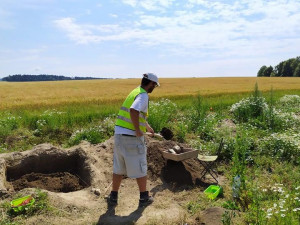 Výzkum mezolitického sídliště