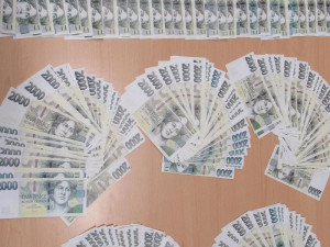 Padělané peníze zadržené policií