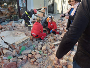 VIDEO: Chorvatsko zasáhlo další silné zemětřesení, seismografy zaznamenaly otřesy i v Hradci Králové