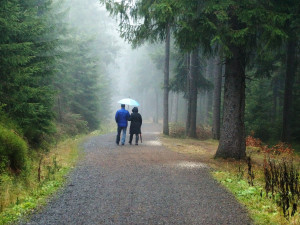 POČASÍ NA SOBOTU: Dešťové přeháňky a teploty nad nulou