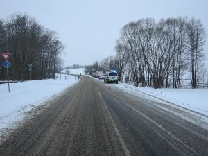 Na Trutnovsku do silnice vběhli koně. Způsobili nehodu dvou autobusů a dvou osobáků