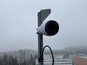 Další čapí hnízdo pod dohledem webkamer. Nově můžeme pozorovat komín na pivovarském komíně v Trutnově