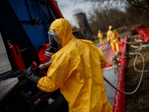 V Zábědově začala likvidace chovu kachen s ptačí chřipkou