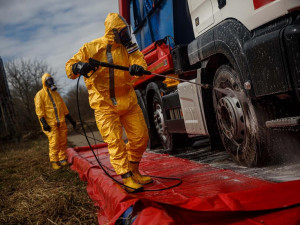 V Zábědově začala likvidace chovu kachen s ptačí chřipkou