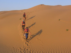 Na závodech Adventure Race v poušti Gobi