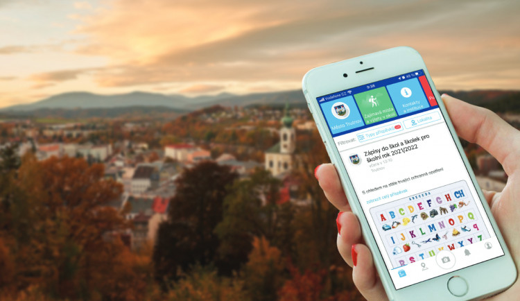 Trutnov má novou mobilní aplikaci. Občany upozorní na nebezpečí nebo odstávky energie