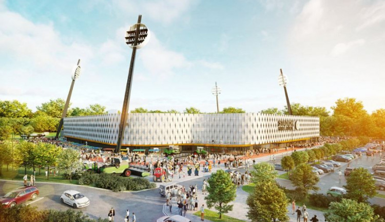 Zastupitelstvo odsouhlasilo společnosti na stavbu fotbalového stadionu. Stavět se začne nejpozději v září