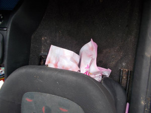 Pod sedačkou převážel metamfetamin za čtvrt milionu. Našla ho služební fena