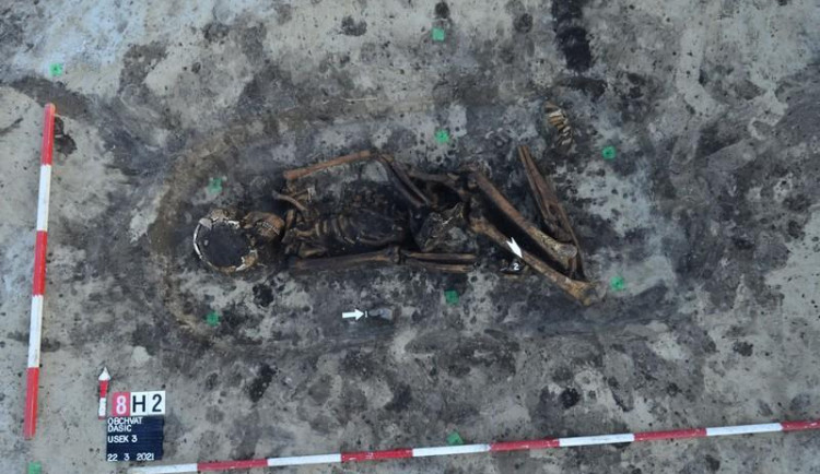 Archeologové našli na východě Čech unikátní pohřebiště