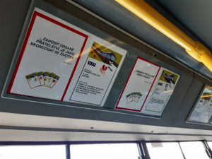 Do hradeckých ulic dnes vyrážejí MHD s láskyplnými vzkazy