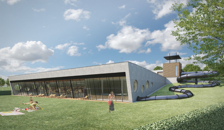 Vrchlabí začalo stavět krytý bazén. Kompletně hotovo bude na konci příštího roku