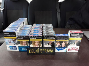 Celníci v regionu provedli kontrolu. Zajistili 16 tisíc cigaret bez povinného kolku