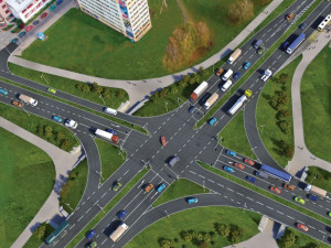 Hradecká křižovatka Mileta se má začít stavět příští rok. Jak bude vypadat?