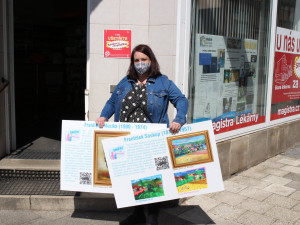 Ve Dvoře Králové mají obrazovou výstavu na veřejných místech – Umění bez galerie