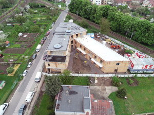 Honkovka zahájí provoz na začátku příštího roku. Hrubá stavba už je kompletní