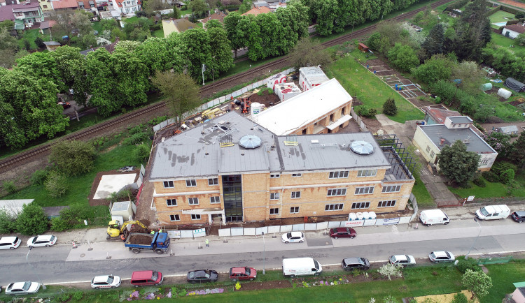 Honkovka zahájí provoz na začátku příštího roku. Hrubá stavba už je kompletní