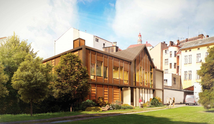 V Náchodě začala demolice staré hasičárny. Na jejím místě vyroste spolkový dům