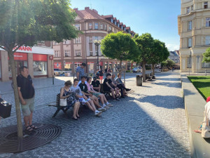 Hradec Králové opět demonstroval. Oproti poslední akci byla účast viditelně slabší