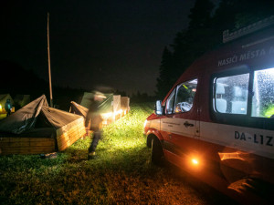 Bouřka udeřila hlavně na Rychnovsku, hasiči evakuovali dětské tábory
