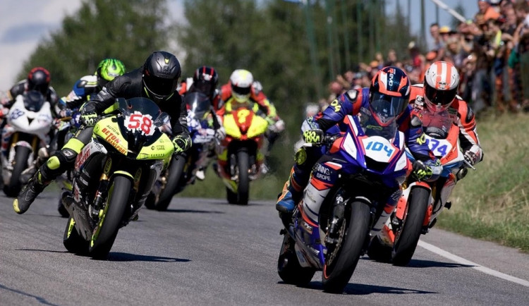 Motocyklový silniční závod 300 zatáček Gustava Havla
