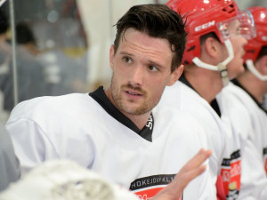 Hokejisté Mountfieldu HK na prvním společném tréninku před novým ročníkem nejvyšší soutěže