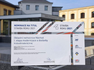 Náchodská nemocnice se probojovala mezi top 33 staveb v soutěži Stavba roku 2021