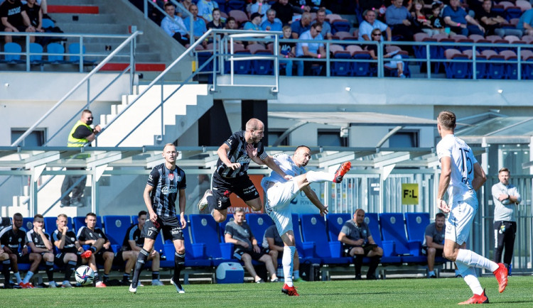 Utkání mezi FC Hradec Králové a SK Dynamo České Budějovice