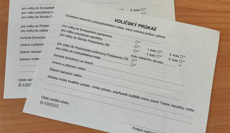 O voličský průkaz lidé mohou nově žádat on-line přes Portál Pražana