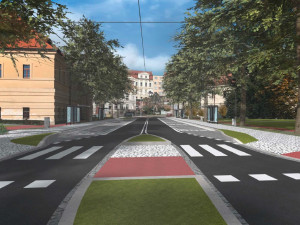 Špunt Hradce Králové dostane novou podobu. Město předělá křižovatku Fortna