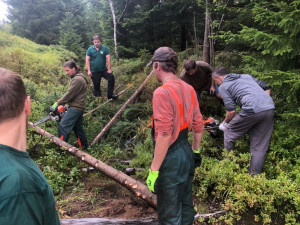 V Krkonošském národním parku nainstalovali zábrany proti motorkám a skútrům
