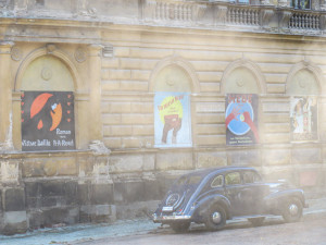 Josefov zaplavily hákové kříže. Natáčí se tu historický film Martha