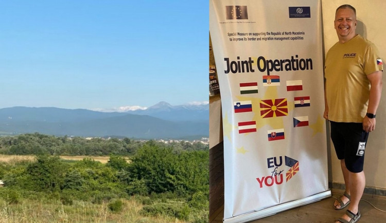 Lékař z Brna vyrazil na Balkán ošetřovat české policisty, kteří chytají migranty