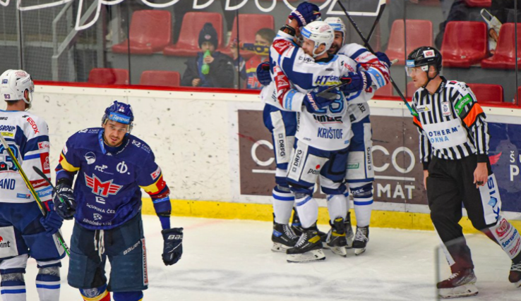 Kometa při premiéře Zábranského zazářila, porazila domácí Motor České Budějovice