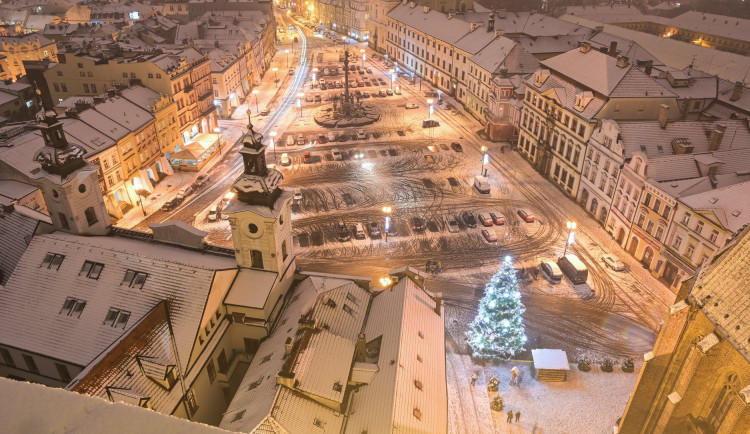 Takhle vypadala první adventní neděle v Hradci Králové