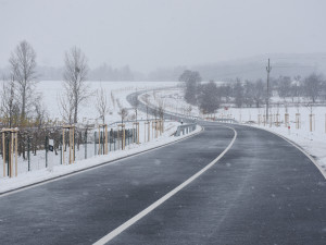 Domašín má obchvat. Město se zbavilo kamionů jedoucích do zóny Kvasiny