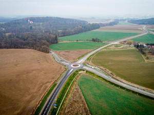 Domašín má obchvat. Město se zbavilo kamionů jedoucích do zóny Kvasiny